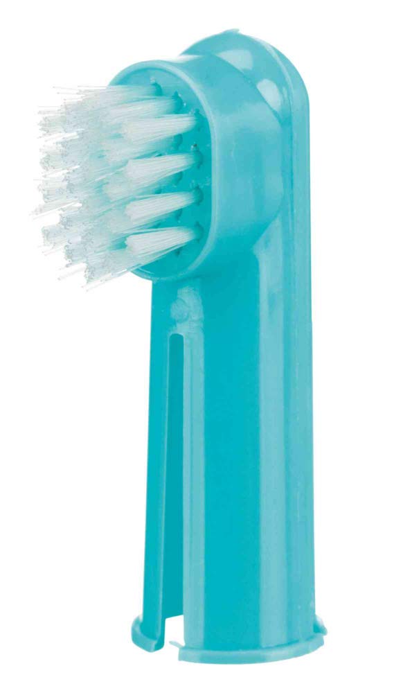 Trixie Tooth Brush Set - Finger Brush for Dogs and Cats Pack of 2 (6cm)