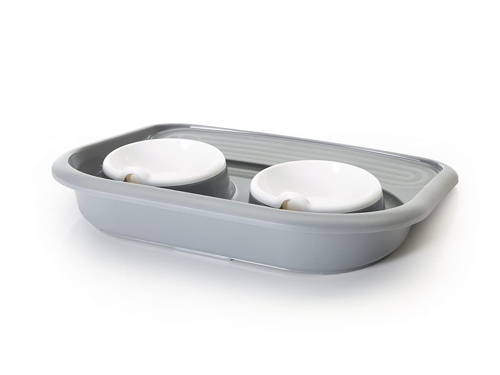 Savic Butler Food Serving Tray, 2 x 300 ml