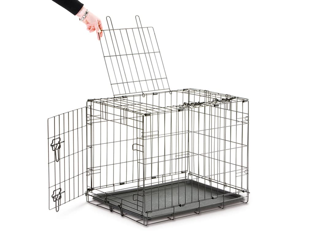 Savic Dog Cottage Cage - Black