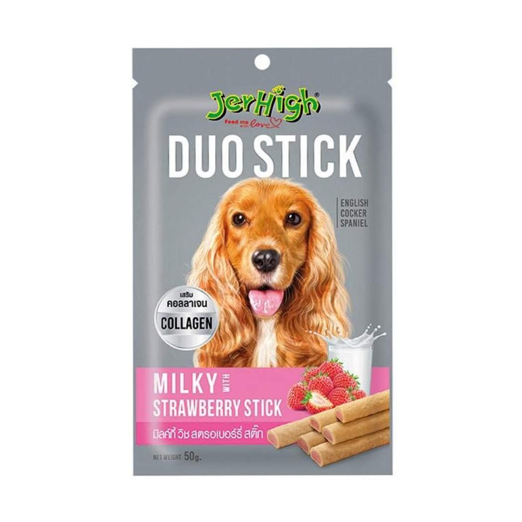 JerHigh- Duo Stick MILKY STAWBERRY STICK