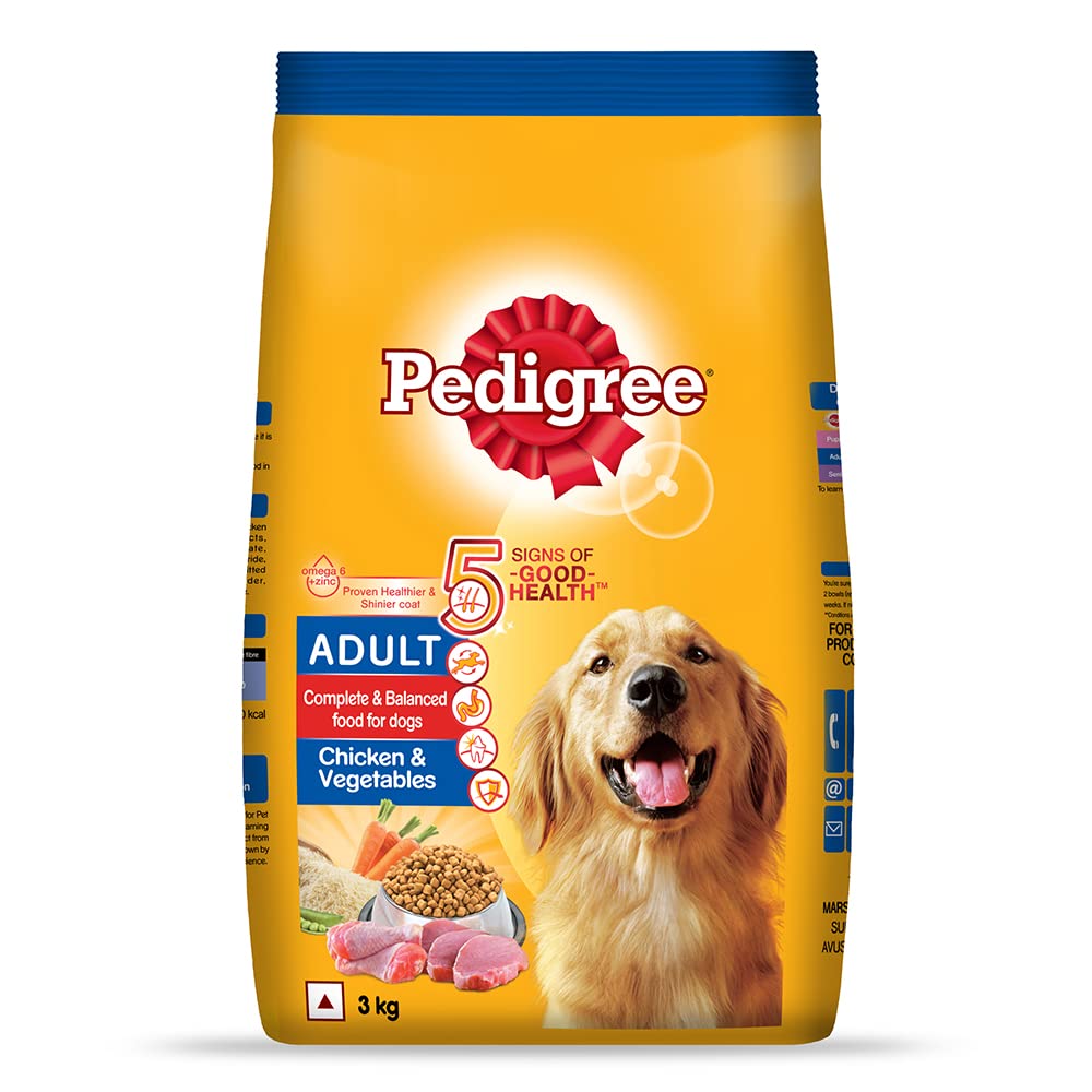 Pedigree- Adult Dog Food Chicken and Vegetables