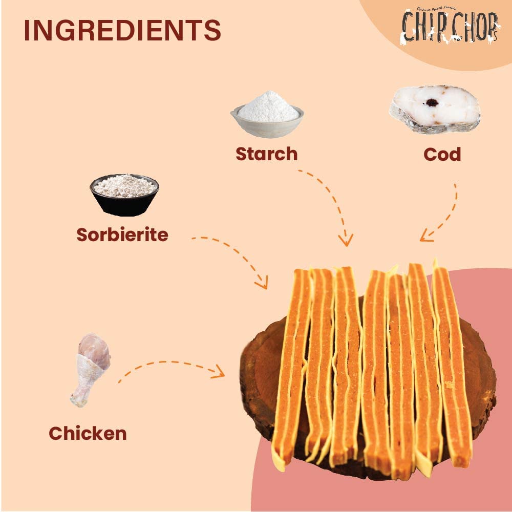 Chip Chops - Chicken and Codfish Sandwich 70g