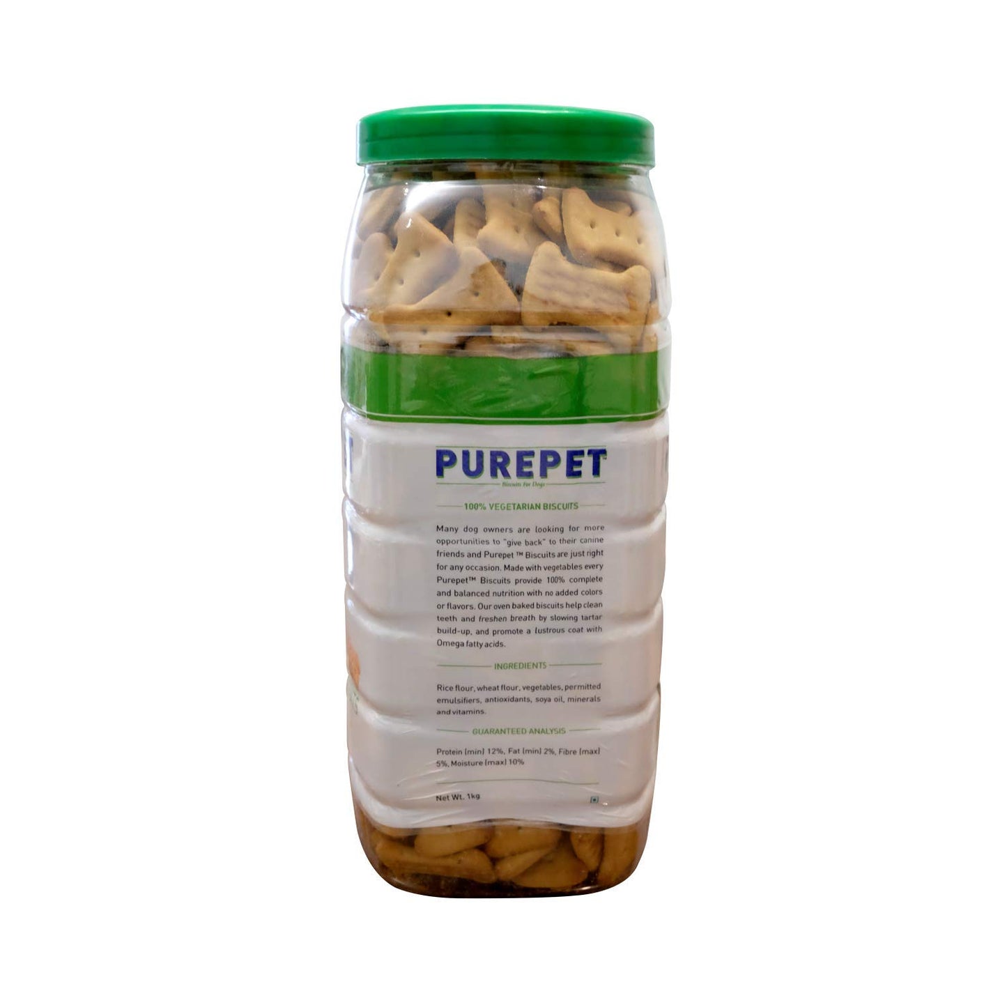 Purepet- 100% Vegeterian Biscuit Dog Treats