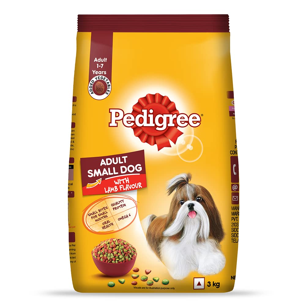 Pedigree-  Adult Small Dog Lamb Flavour