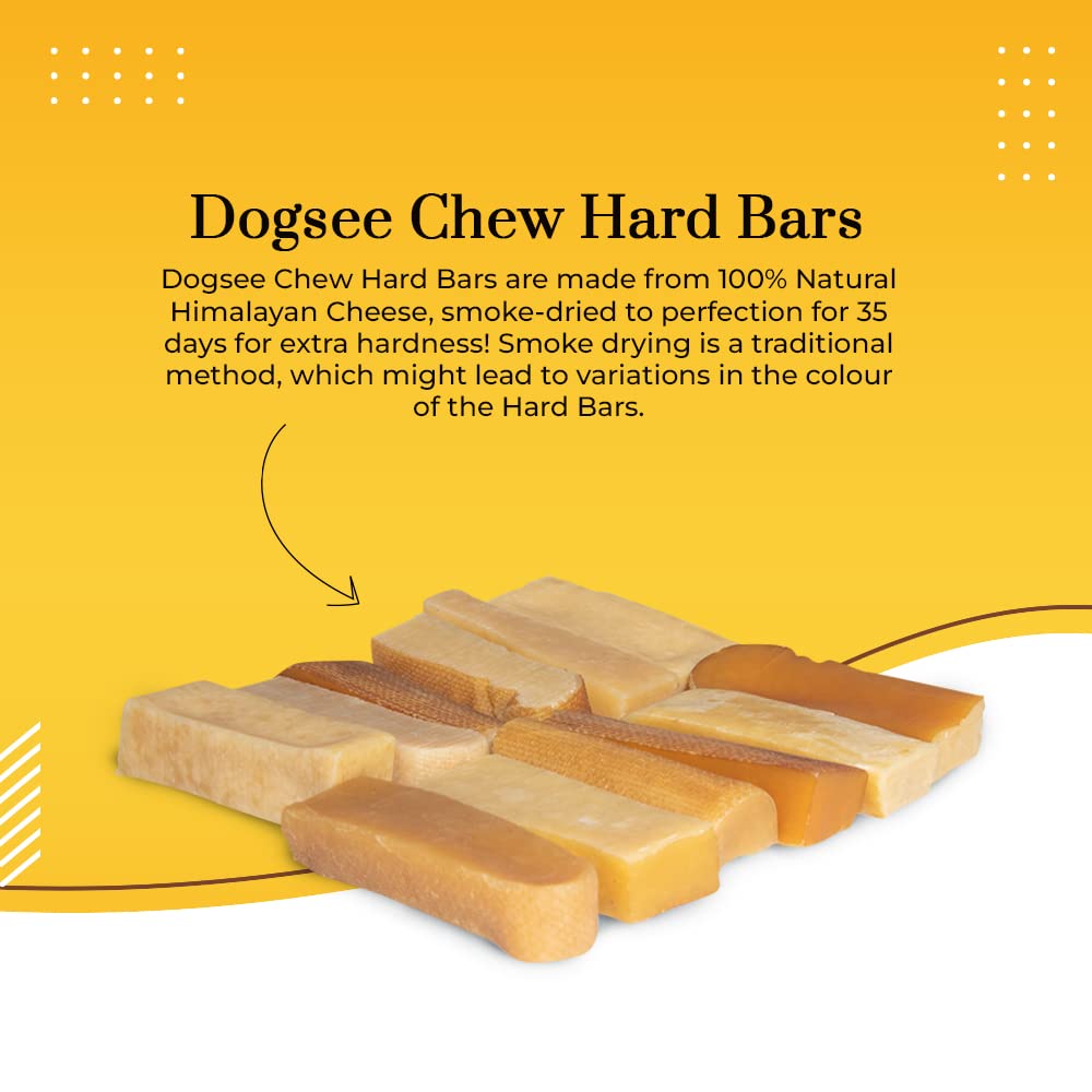 Dogsee - Chew 100% Natural Yak Milk Bars Large Breed Dog Treats