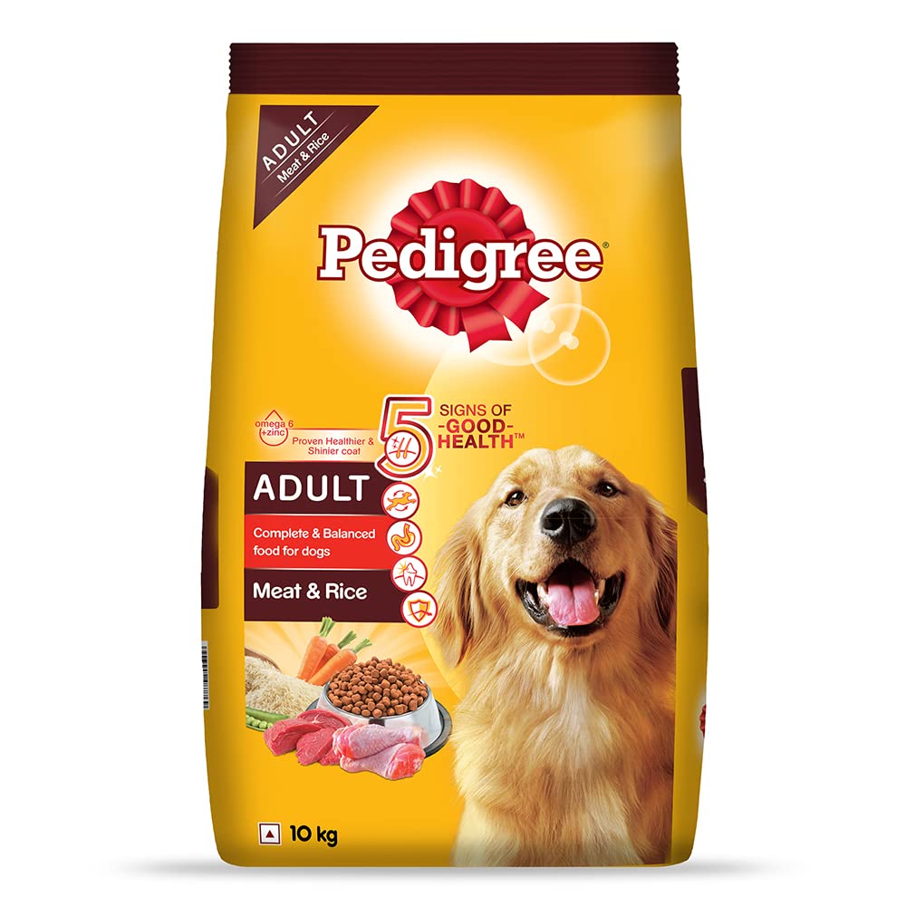 Pedigree- Adult Dog Food Meat and Rice