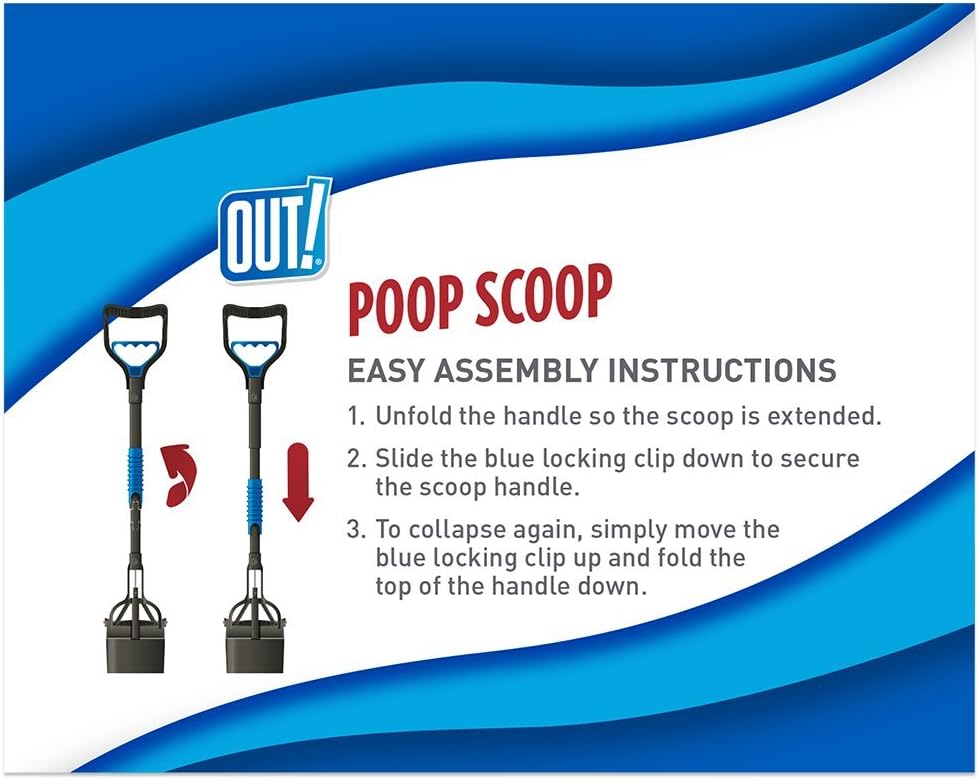 OUT! One Handed Dog Poop Scoop