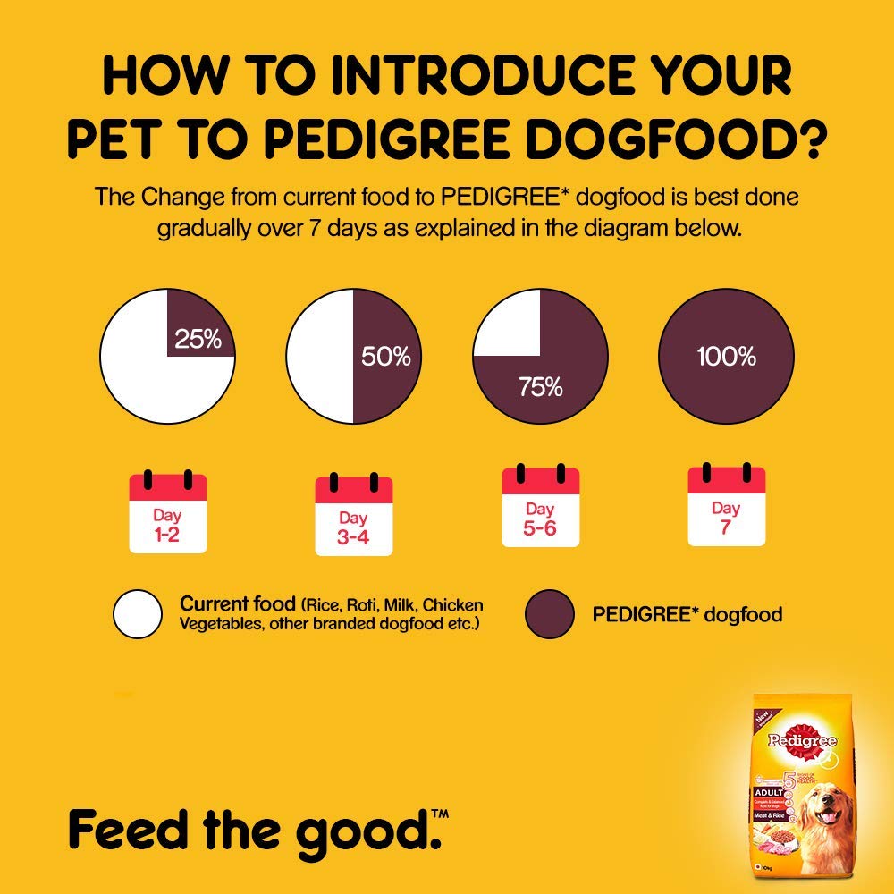 Pedigree- Adult Dog Food Meat and Rice