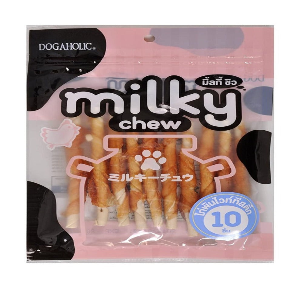 Dogaholic- MILKY CHEW Chicken Stick Style (10 Pieces)