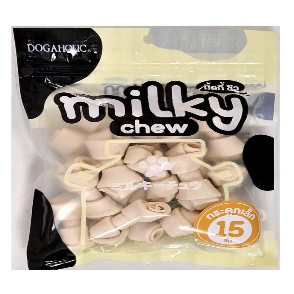 Dogaholic - MILKY CHEW Bone Style (15 Pieces)