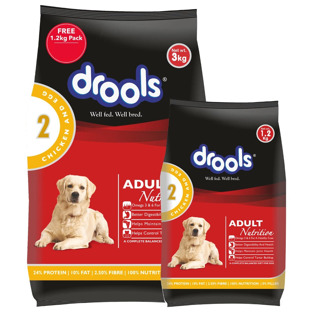 Drools- Chicken and Egg Adult Dog Dry Food