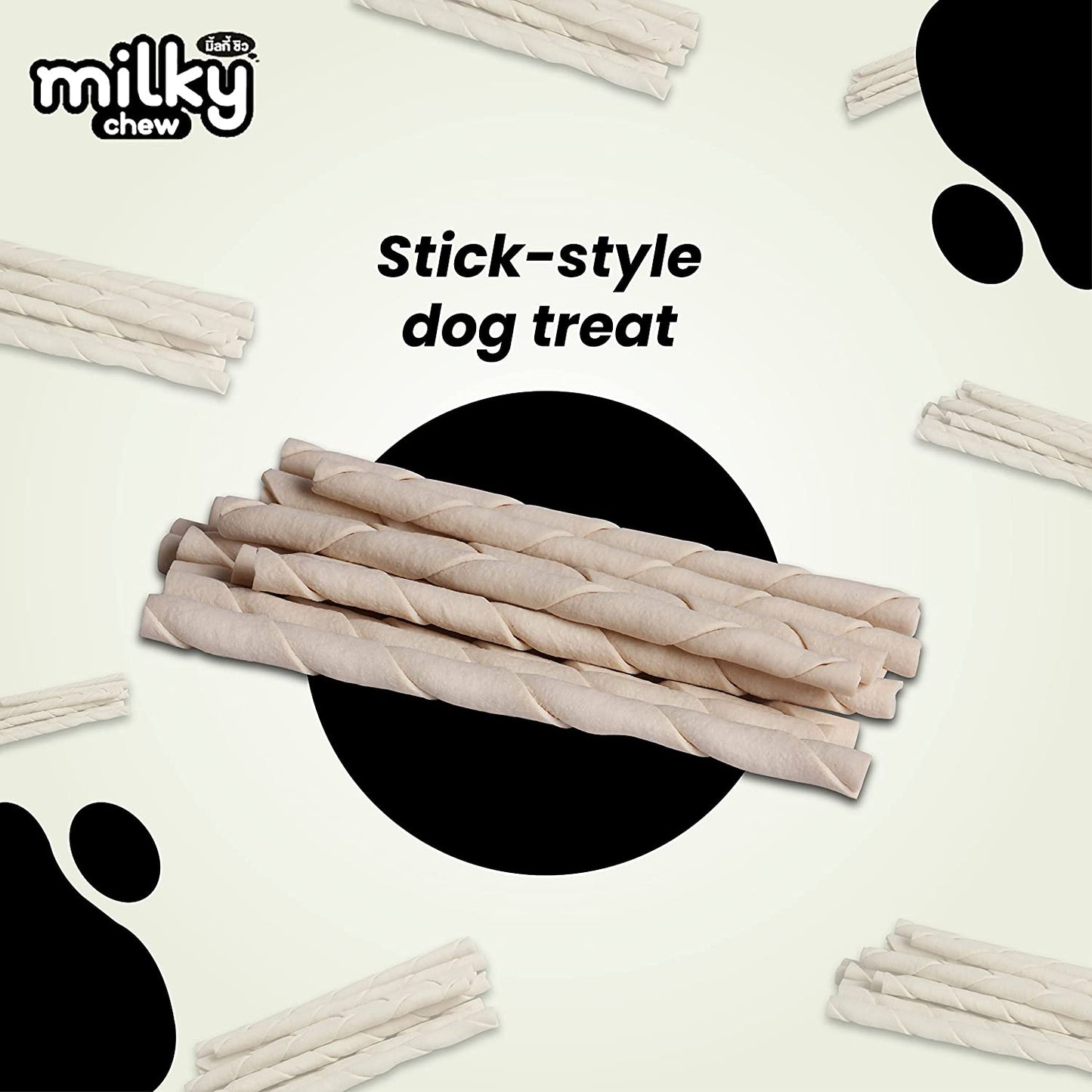 Dogaholic- MILKY CHEW Stick Style (30 Pieces)