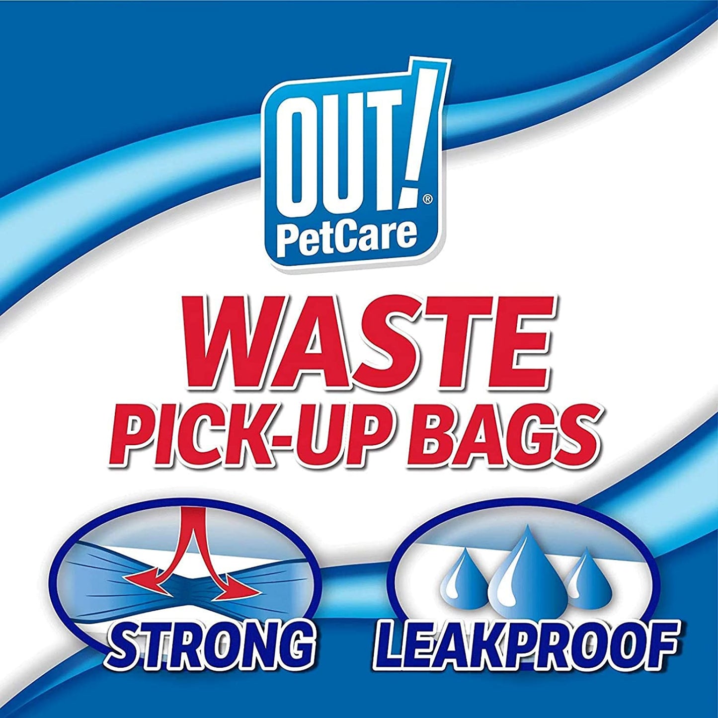 OUT Waste Pick-Up Bags-120 bags