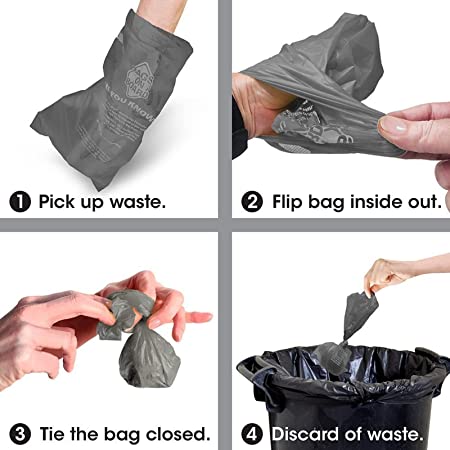 Bags On Boards Fabric Waste Pick-Up Dispenser