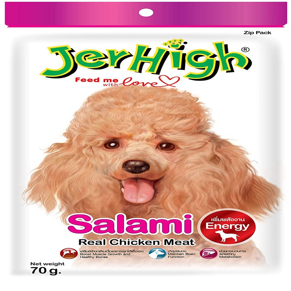 JerHigh- Energy SALAMI REAL CHICKEN MEAT