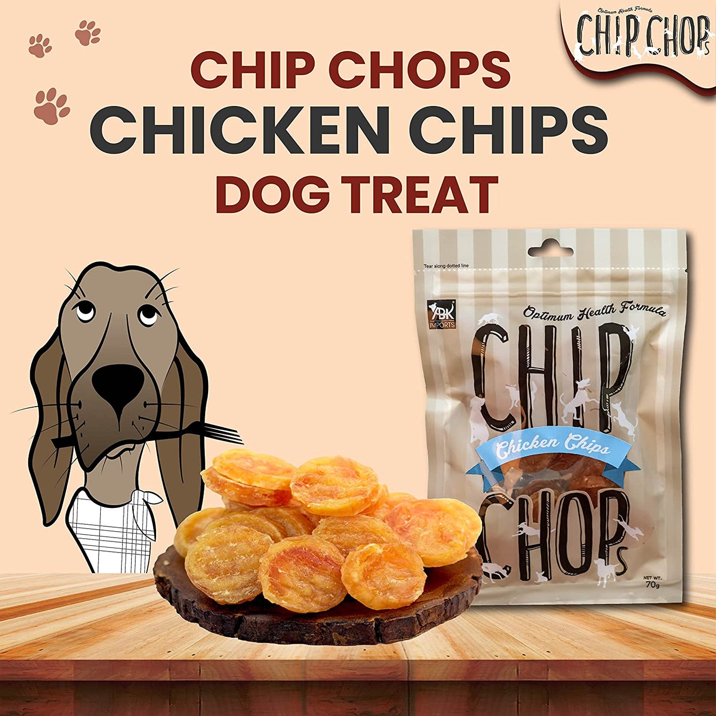 Chip Chops - Chicken Chips Coins 70g