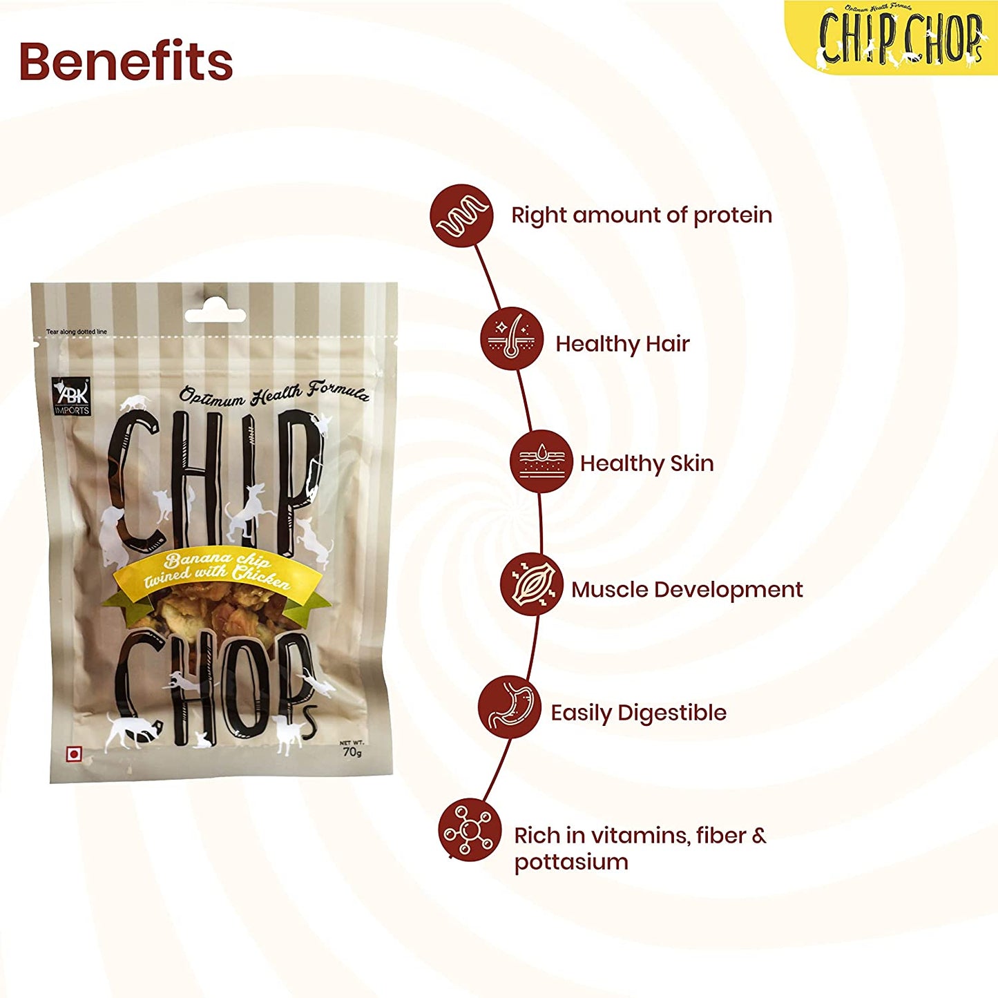 Chip Chops - Banana Chicken 70g