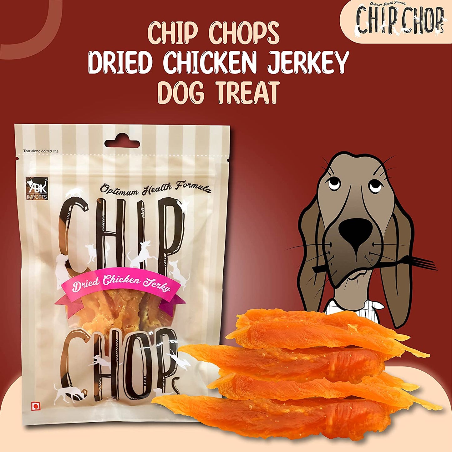 Chip Chops - Sun Dried Chicken Jerky 70g