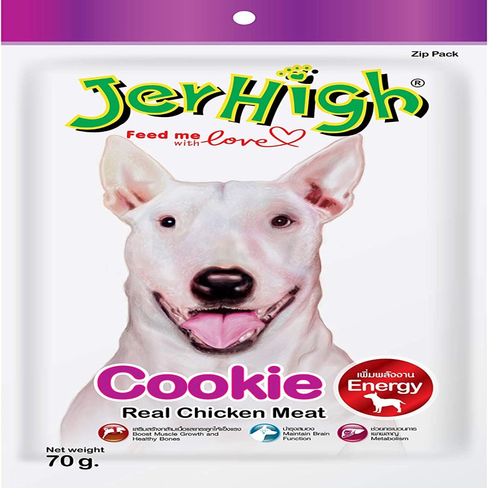 JerHigh- Energy COOKIE REAL CHICKEN MEAT