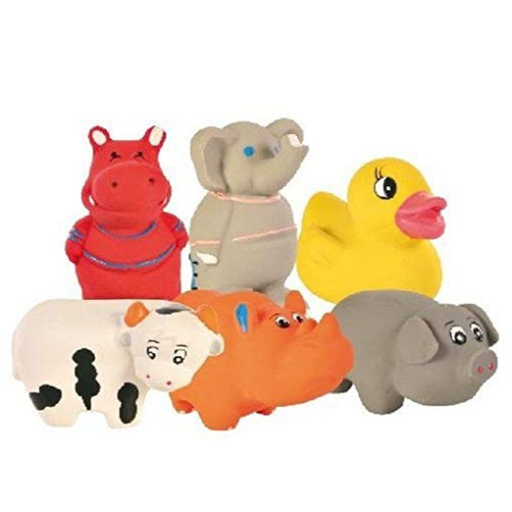 Trixie Assorted Baby Zoo Figures Latex 9cm