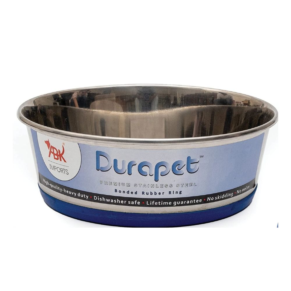 Durapet Bowl with Silicone Bonding at Bottom 380 ml