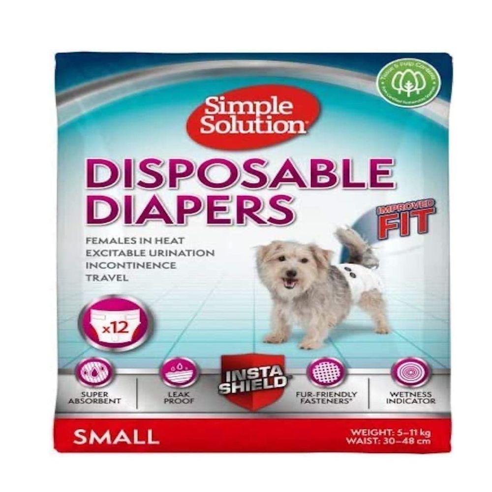 Simple Solution Disposable Diapers (Small 12 pack)