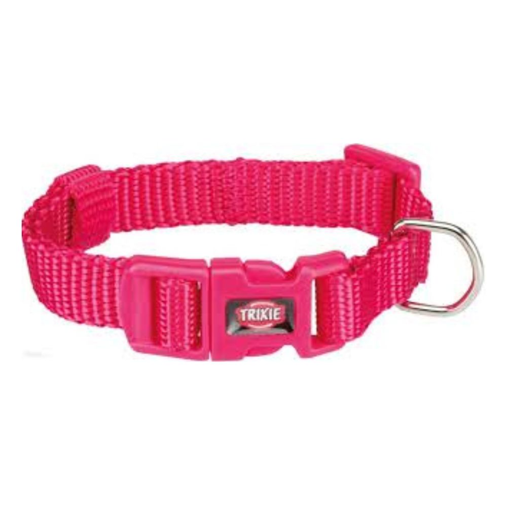 Trixie Premium Collar L-XL 40-65cm/25mm Fuchsia Pink