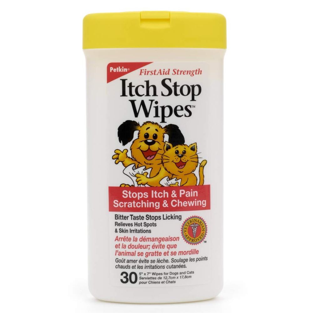 Petkin Itch Wipes 30 Wipes