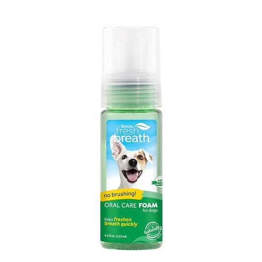 Tropiclean Fresh Breath Mint Foamer, 133 ml