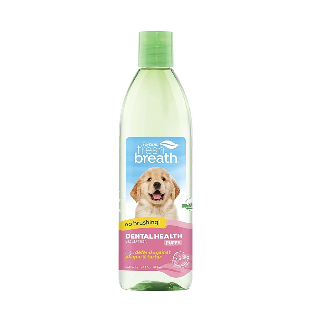 Tropiclean Fresh Breath Water Additive for Puppies, 473 ml