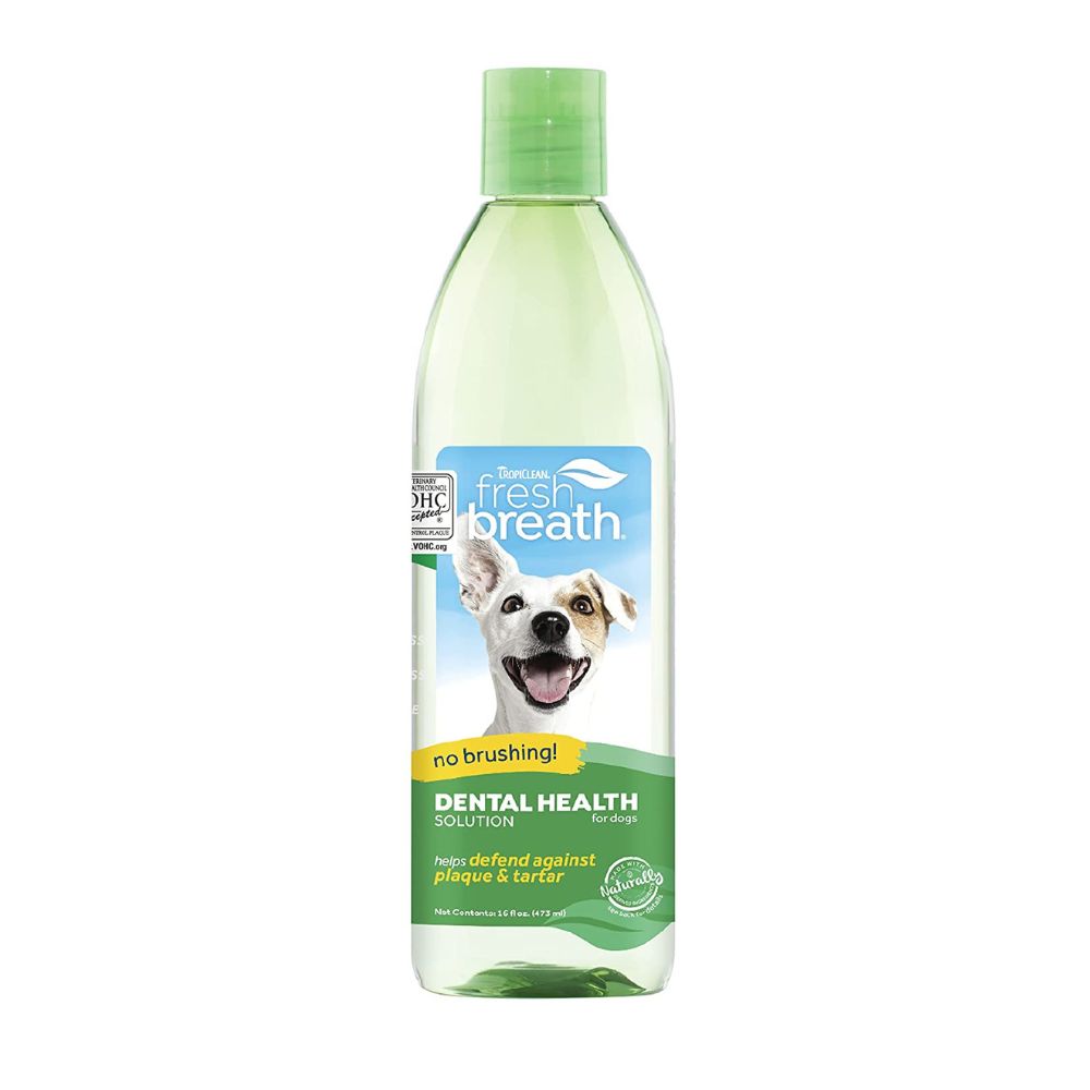 Tropiclean Fresh Breath Water Additive for Dogs, 473 ml