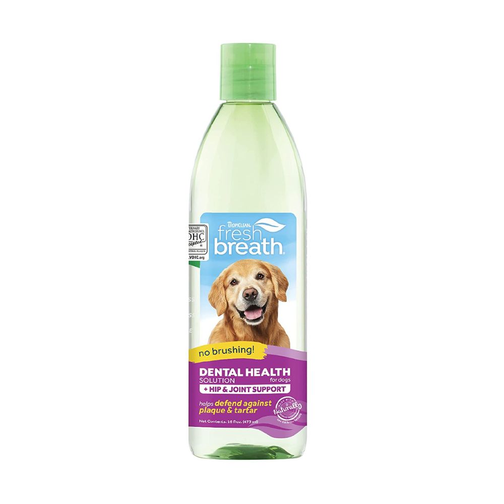 Tropiclean Fresh Breath Hip and Joint Water Additive, 473 ml