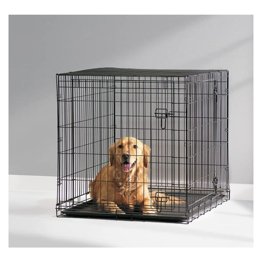 Savic Dog Cottage Cage - Black