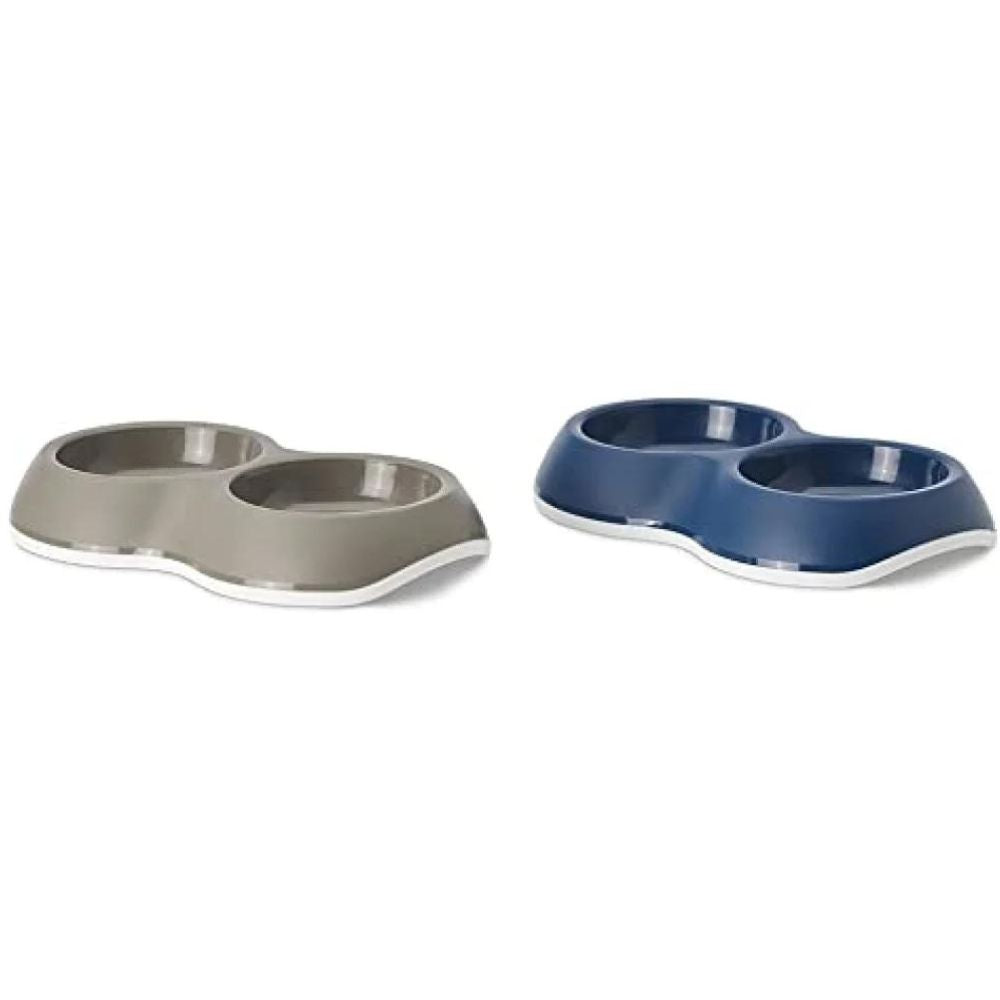 Savic Delice Double Feeding Bowl for Pets (Assorted) 2 x 200 ml