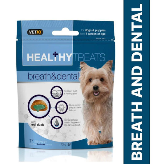 Mark and Chappell Healthy Breath & Dental Dog Treats - 70 g