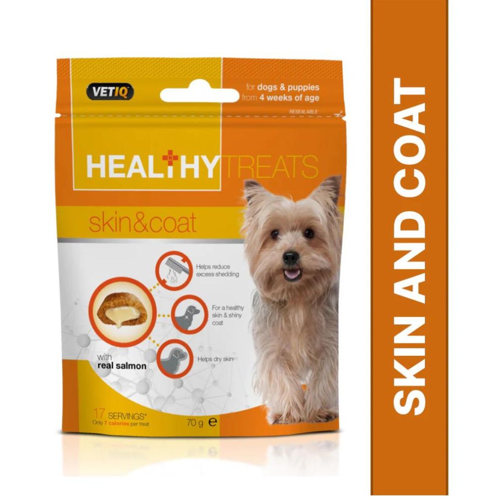 Mark and Chappell Healthy Skin & Coat Dog Treats - 70 g