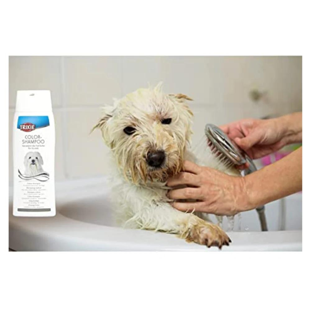 Trixie Colour Shampoo for Dogs (White Coat) - 250ml