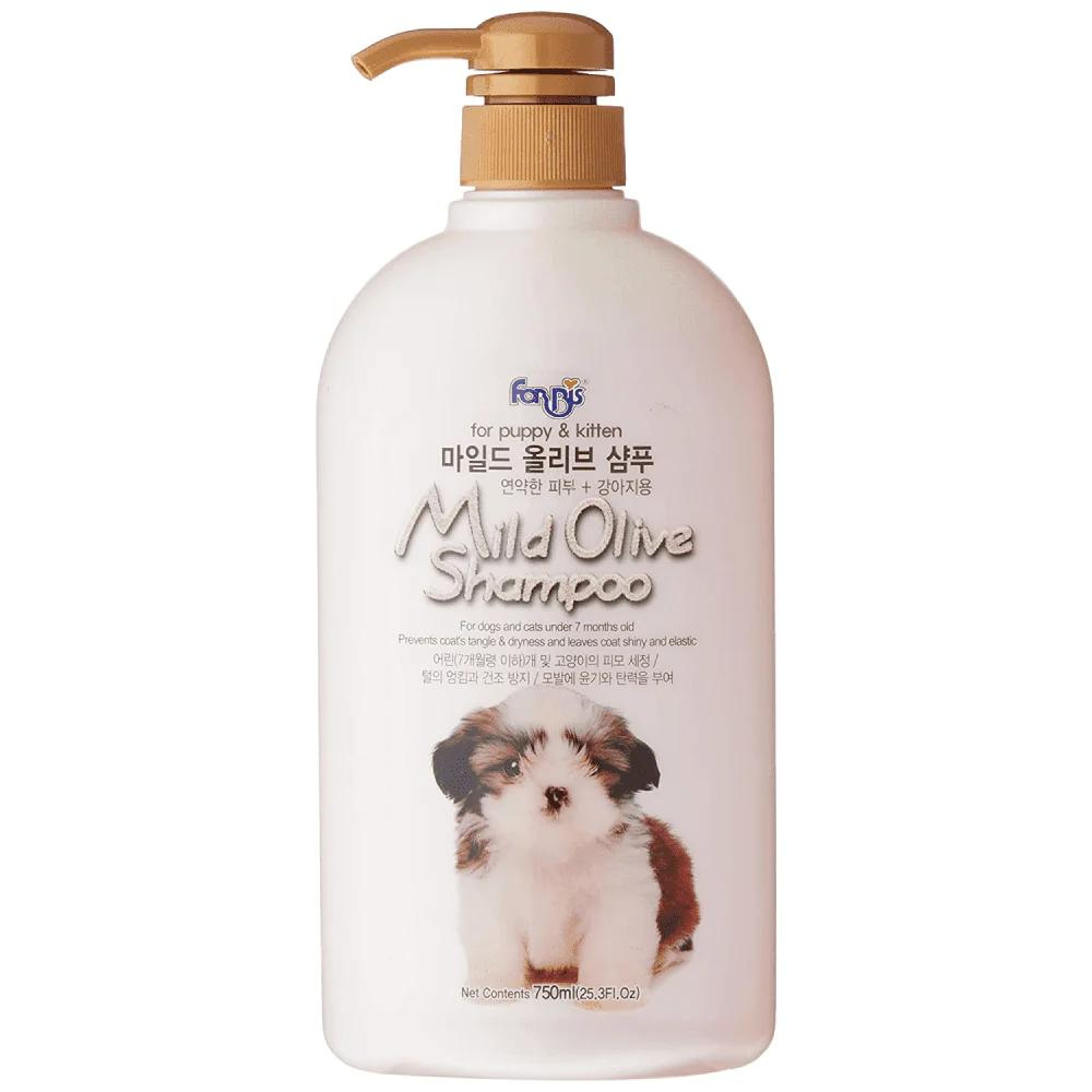 Forbis/Forcans Mild Olive Shampoo for Puppies & Kittens - 750ml