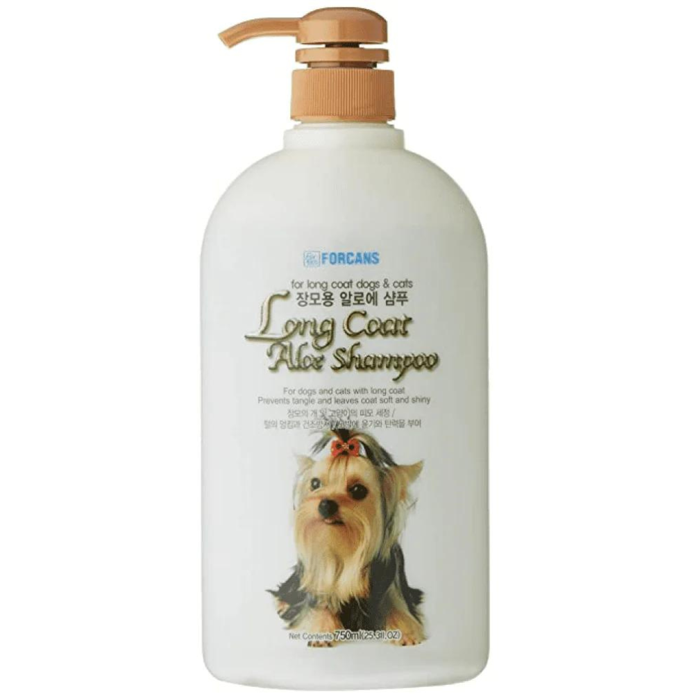 Forbis/Forcans Long Coat Aloe Shampoo for Dogs - 750ml