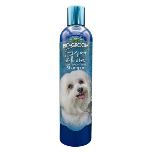 Bio-Groom Super White Coat Brightening Dog Shampoo - 355ml