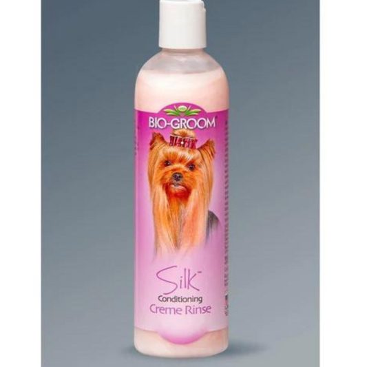 Biogroom Silk Creme Rinse Conditioner - 355ml