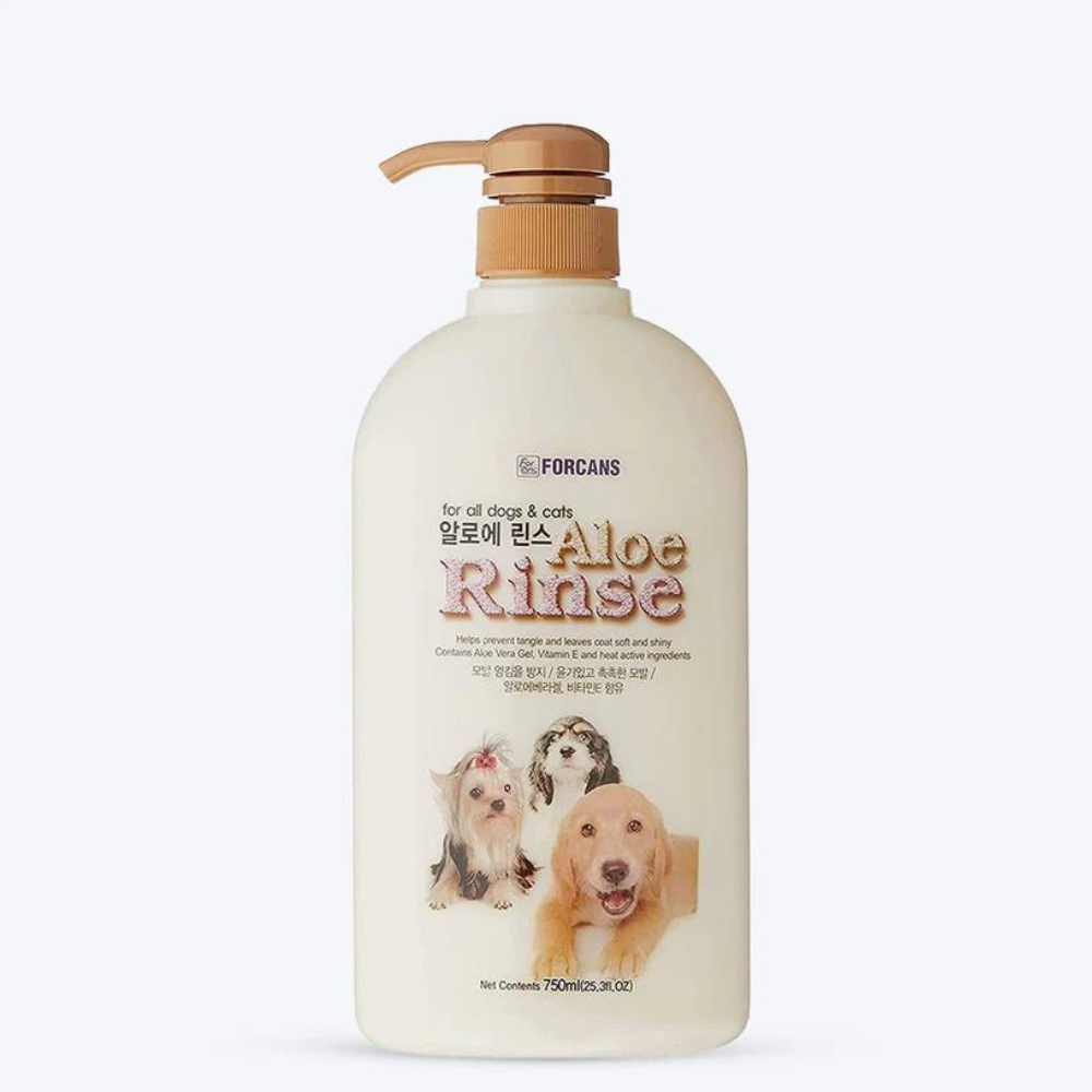 Forcans Aloe Rinse Dog Conditioner - 750 ml