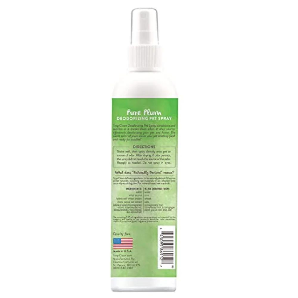 Tropiclean Pure Plum Deodorizing Spray for Pets - 236ml