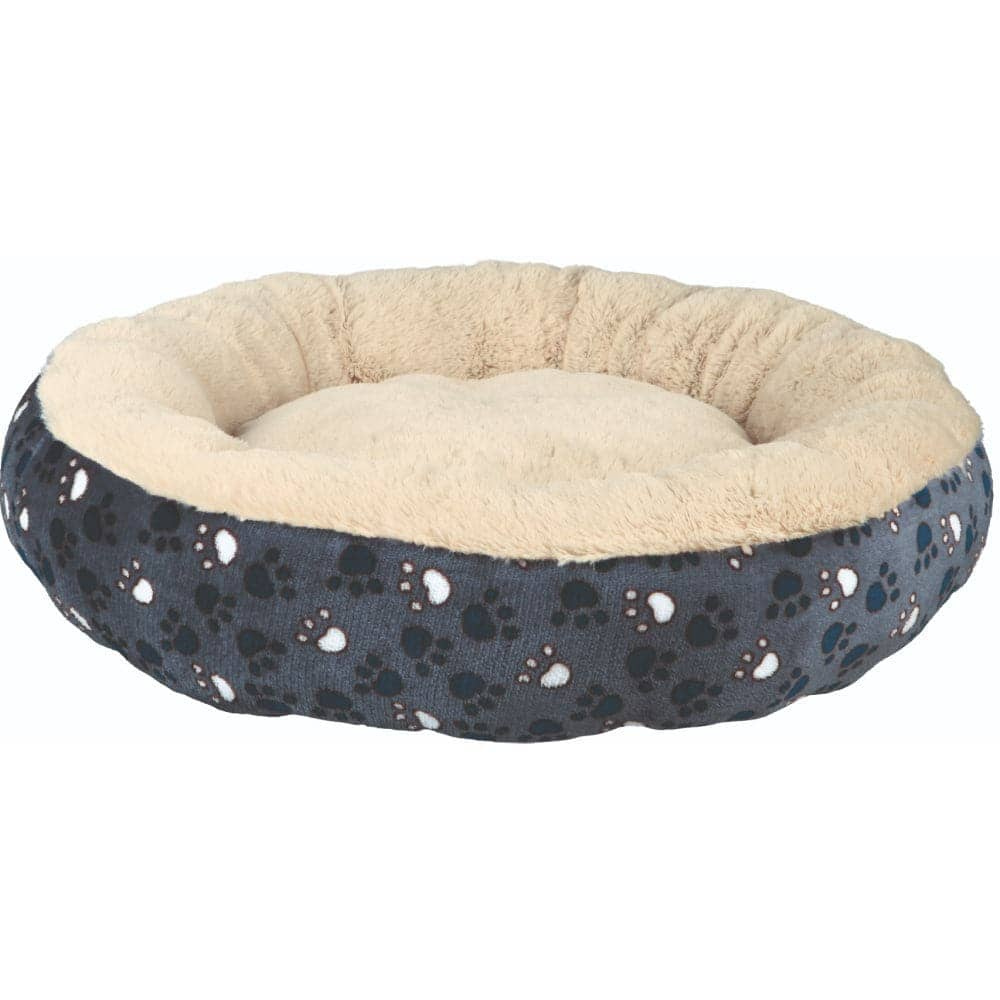 Trixie Tammy Donut Bed for Pets (Blue & Beige)