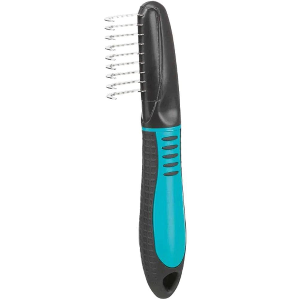 Trixie Fur Detangler With Curved Teeth Brush for Dogs and Cats - 18cm