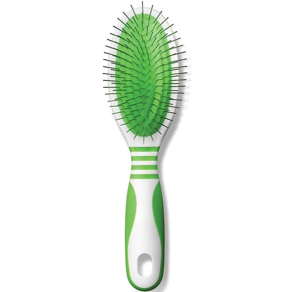 Andis Pin Brush for Dogs (White/Lime Green)