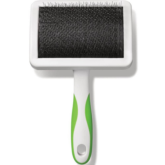 Andis Firm Slicker Brush Grooming Tool for Dogs (White)