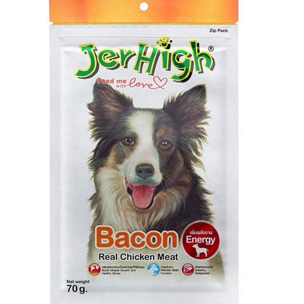 JerHigh- Energy BACON REAL CHICKEN MEAT