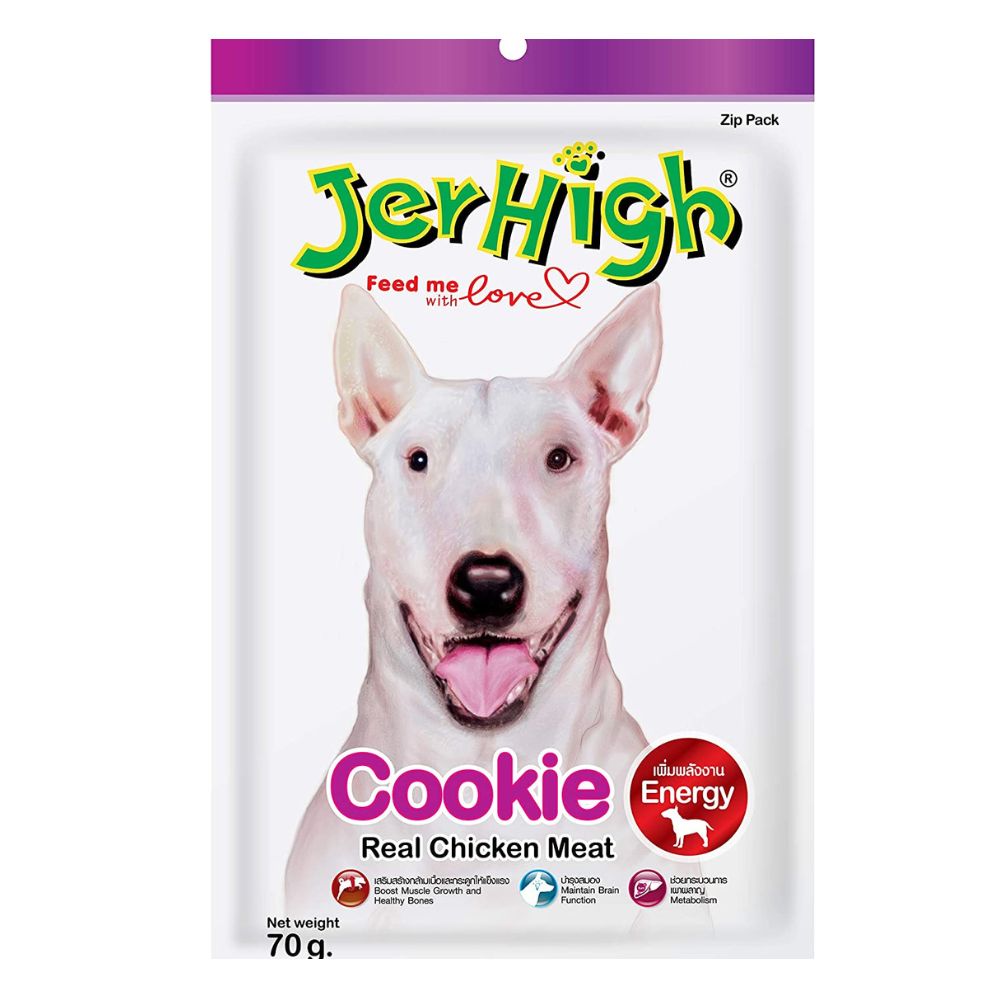 JerHigh- Energy COOKIE REAL CHICKEN MEAT