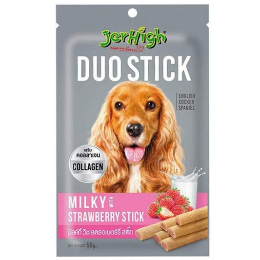 JerHigh- Duo Stick MILKY STAWBERRY STICK